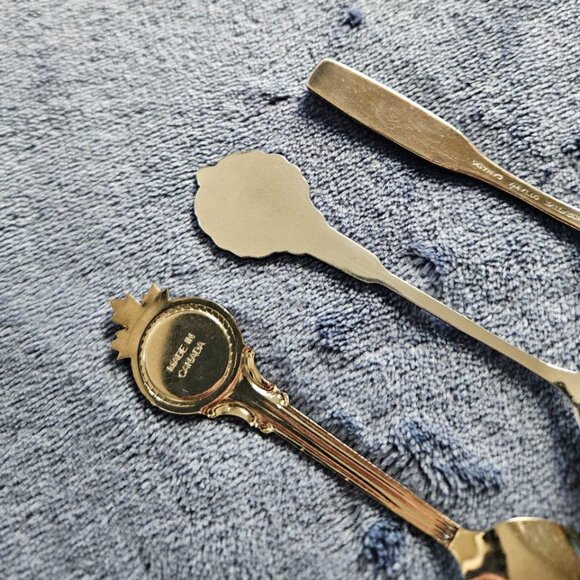 Vintage Set/Lot 3 Souvenir Spoons - Vancouver Expo 86, Ontario Tall Ships & RCMP - Picture 7 of 10